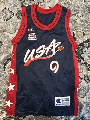 USA Basketball Mitch Richmond Replica Champion Kids Jersey Size M 10-12 - Image 1 of 4