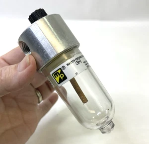 Lubricador de mecha Master Pneumatic L50-2 NOS Detroit EE. UU. 1/4" engrasador de aire en línea - Imagen 1 de 14