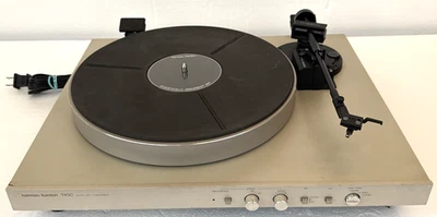 Vintage Harman Kardon T45C Stereo Turntable Needs Stylus, Tested & Working! - Image 1 of 4