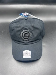 Original Merchandise Chicago Cubs Baseballkappe OSFA neu mit Etikett schwarz verstellbarer Rücken - Bild 1 von 4