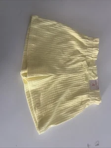 Garanimals 365 Kids Girls Pull On Front Ruffle Shorts Size 4 Yellow NEW - Picture 1 of 4
