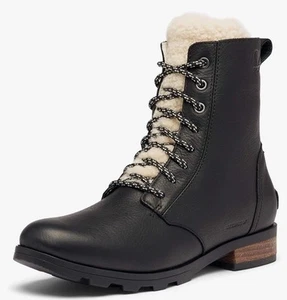 Sorel Women's Emelie Short Lace Cozy - Waterproof Size 11 $170 - Picture 1 of 12