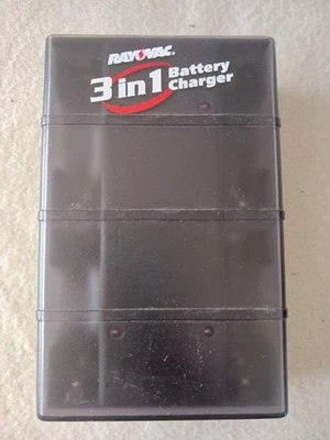 Rayovac PS1 AA / AAA Battery Charger Charges 3 Different Rechargeable Batteries  - Изображение 1 из 4