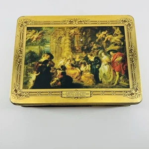 TIN Container Storage Giardino Dell’ Amore By Peter Paul Rubens 1577-1640 Madrid - Picture 1 of 9
