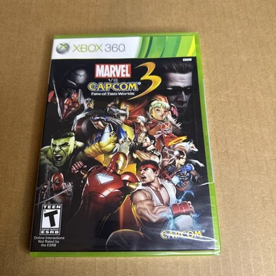 Ultimate Marvel vs. Capcom 3 (Microsoft Xbox 360, 2011) SEALED BRAND NEW - Image 1 of 3