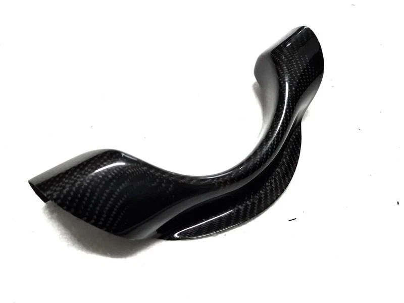 Carbon Fiber Exhaust Shield Cover for 2003-2007 Mitsubishi Lancer Evo 8 9 - Image 1 of 1