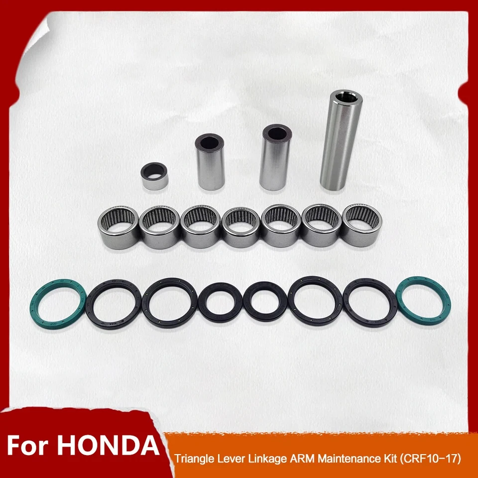 Kit de rodamientos de brazo para motocicleta HONDA CRF250R 450R cojinete buje de sello de aceite Foto 1 de 4