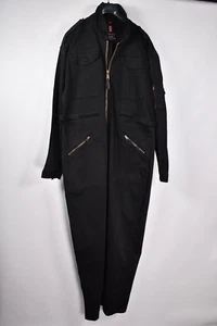 Alpha Industries Pilot Overall Jumpsuit Black  Pants Men's size 3XL - Picture 1 of 14