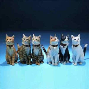 Mr.Z 1/6 Domestic Cats Orange Tabby Cat Felis Catus Figure Model Xmas Gift Toys - Picture 1 of 7