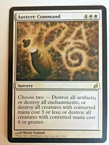 Austere Command - 2007 MTG 1x NM - Lorwyn - Picture 1 of 2