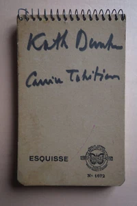 KATHERINE DUNHAM KAYE DUNN Zeichenbuch von CHARLES KIFFER - Bild 1 von 16