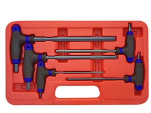 Astro Pneumatic Worn / Damaged Metric Hex Bolt Extractor T-Handle Set 4mm - 10mm - Picture 1 of 1