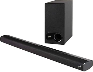 Polk Audio S2 Ultra Slim TV Dolby Audio Soundbar With Wireless Subwoofer - Picture 1 of 5