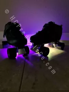 Kit luci LED controllate Bluetooth per pattini a rotelle 16 milioni di opzioni di colore - Foto 1 di 9