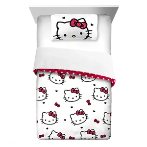 Kids Comforter and Pillowcase, 2-Piece Set, Twin/Full, Reversible, Sanrio - Picture 1 of 12
