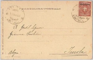 53398 - ITALIA COLONIE: ERITREA  - Storia Postale: CARTOLINA da  ADI DAUA 1902 - Imagen 1 de 1