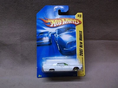 HOT WHEELS 2007 #22 WHITE 1964 64 LINCOLN CONTINENTAL 4 DOOR LUXURY LOWRIDER - Image 1 of 3