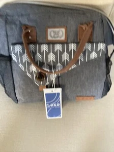 Leke Insulated Lunch Bag Grey - Picture 1 of 2