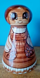 Jersey Pottery Vintage Money Box, Retro Rustic Costume VGC - Picture 1 of 5