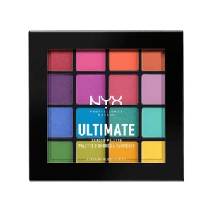 NYX Ultimate Color Palette USP04 Brights 0.02 oz / 0.83g x 16 Pigmented Powder - Picture 1 of 5