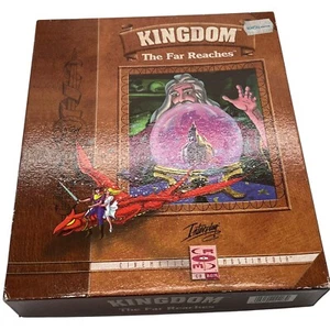 Kingdom The Far Reaches Interplay PC Big Box CD-Rom Dos OVP Komplett - Bild 1 von 4