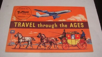 TRAVEL Typhoo Tea Card Album EMPTY & UNUSED Travel Through The Ages VG - Image 1 of 3
