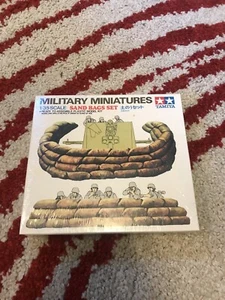 1/35 Tamiya Sand Bag Set Plastica Modellino Kit Miniature Militari Sigillato In Scatola - Foto 1 di 3