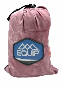 Equip Craft Dyed Recycled Polyester Travel 1 Person Hammock Pink NEW - Picture 1 of 4