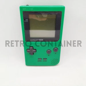 Vintage Console NINTENDO GAME BOY POCKET Green Working (No Games) GameBoy CBG - Imagen 1 de 3