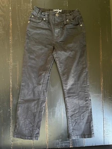 Cat & Jack Girls Skinny Black Jeans - Size 7 (adjustable) - Picture 1 of 5
