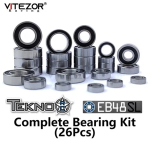 For Tekno EB48SL Rubber Sealed Complete Bearings Kit (26Pcs) Rc Buggy Car Part - Picture 1 of 9