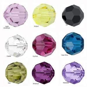 Swarovski 5000 6mm Crystal Beads - Packs of 10 - Picture 1 of 19