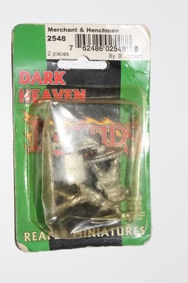 Miniaturas de colección Reaper Dark Heaven Legends mercader y secuaces Foto 1 de 4