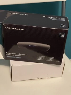 MediaLink MWN-WAPR300N Wireless-N Router Internal Antennas In Plastic - Image 1 of 4