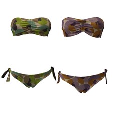 Bikini donna fascia foderata double face JUSTMINE art B2665740 POPPY SHINY