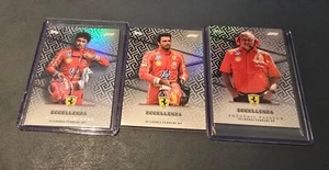 2024 Topps Eccellenza Scuderia Ferrari Team Leclerc-Sainz-Vasseur base retrato - Imagen 1 de 2