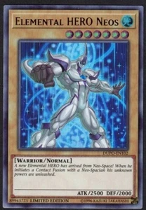 Yugioh Elemental HERO Neos DUPO-EN102 Ultra Raro Limitado -LP - Imagen 1 de 2