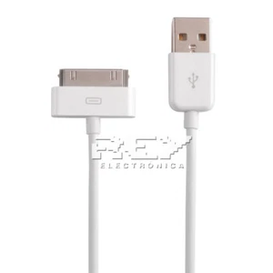 Cable de 30 Clavijas a USB para iPad 1ª, 2ª y 3ª Generación Carga i190 - Imagen 1 de 1