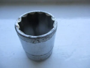 BRITOOL EB1010 9/16 WHIT SOCKET = 25.6MM METRIC - BRITISH MADE - 1/2" DRIVE - Picture 1 of 10