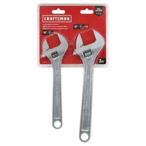 Craftsman Wrenches, 2-pc All Steel Wrench Set CMMT12002 - Picture 1 of 2