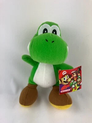 Official 2006 Nintendo Super Mario Yoshi Plush Toy WITH TAG - Gosh 6" - Image 1 of 4