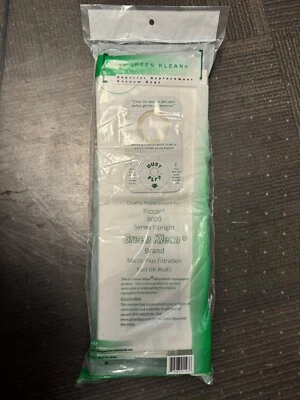 Green Klean Replacement Vacuum Bags Model Model #: GKRIC80P - Image 1 of 4