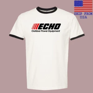 Echo Outdoor Power Equipment Men's Ringer Black Size S-3XL - Picture 1 of 1