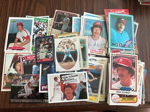 MIKE SCHMIDT - ONE-HUNDRED & TEN ( 110 ) CARDS w/INSERTS - Picture 1 of 1