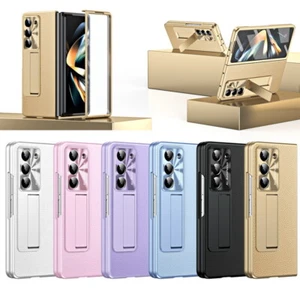 Coque Etui Antichoc Verre Trempé Le Support Pour Samsung Galaxy Z Fold6 Fold5 - Photo 1 sur 24