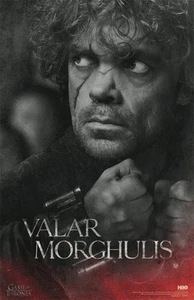 NEW Game of Thrones Wall Poster - Lannister Tyrion Portrait - Valar Morghulis - Picture 1 of 1