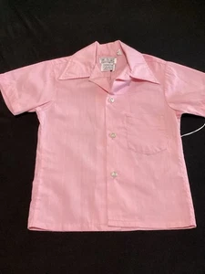 Camisa de manga corta vintage de la marca Lucky Boy para niños talla 5 - Imagen 1 de 7