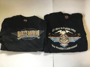 Original Harley Davidson T-Shirts med(x2) guter Zustand - Bild 1 von 2
