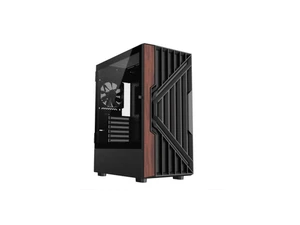 DIYPC DIY-G18-WD Black USB3.0 /Type C ATX Mid Tower Gaming Computer Case w/ - Picture 1 of 5