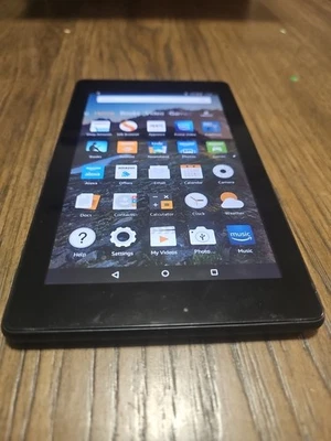 Amazon Fire 7 (7th Gen) 7" 8GB, Wi-Fi Tablet - Black - Image 1 of 4